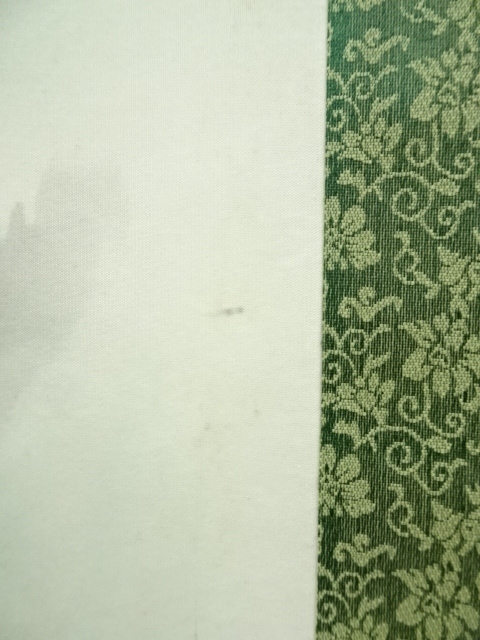 道具 ] - 道具 石洲筆 彩色山水 肉筆絹本掛軸（中島清堂識箱） | 宗